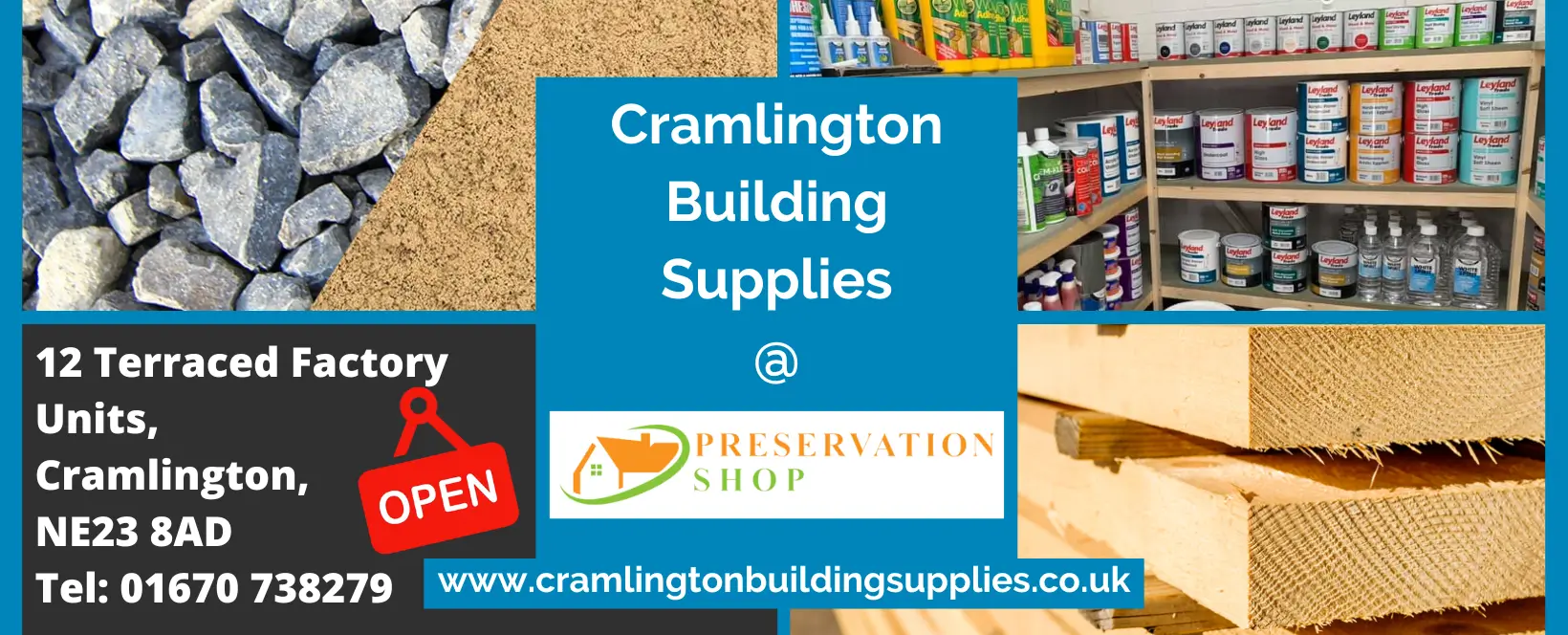 New Building Supplies Outlet Now Open in Cramlington, Northumberland.